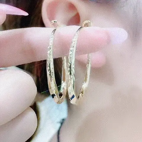 S925 Fashion Classic Circle Earrings