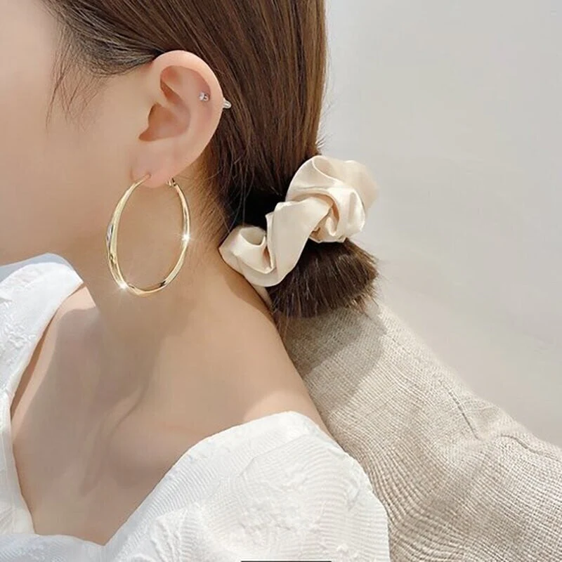 S925 Fashion Classic Circle Earrings